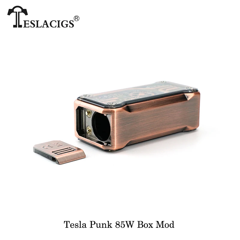 Teslacigs Tesla PUNK 85 Вт KA/TC/TCR коробка мод электронные сигареты питание от 18650 батареи Vape