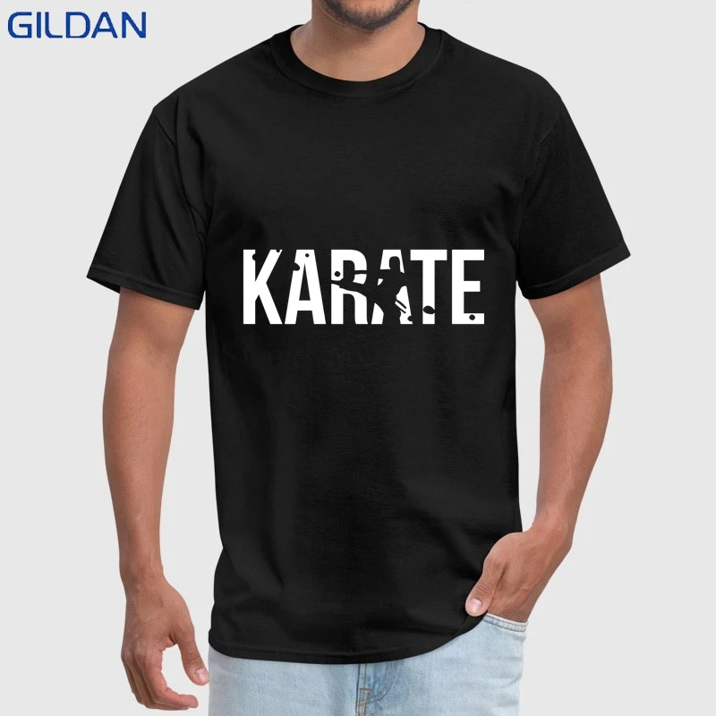 Karate Men's T Shirt Painted Comfortable Tshirt Designs S 3xl Tee Tops