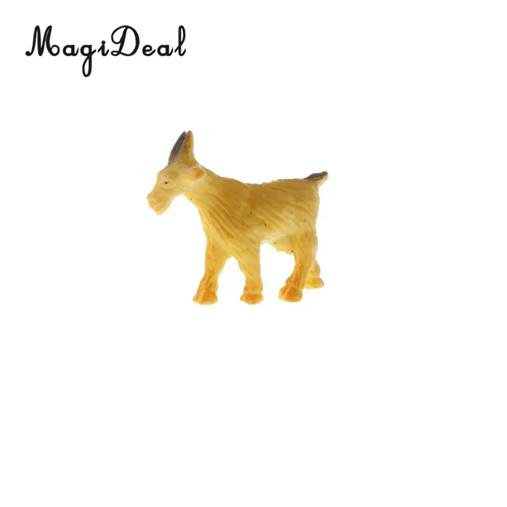 12Pcs/Pack Plastic Farm Animal Models Kids Children Baby Educational Toy Party Bag Fillers Home Desk Decoration