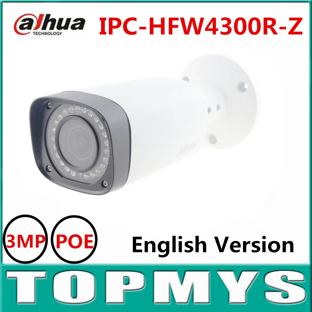 Dahua 3MP Varifocal Motorized Lens 2.8 12mm IP Camera IPC HFW4300R Z