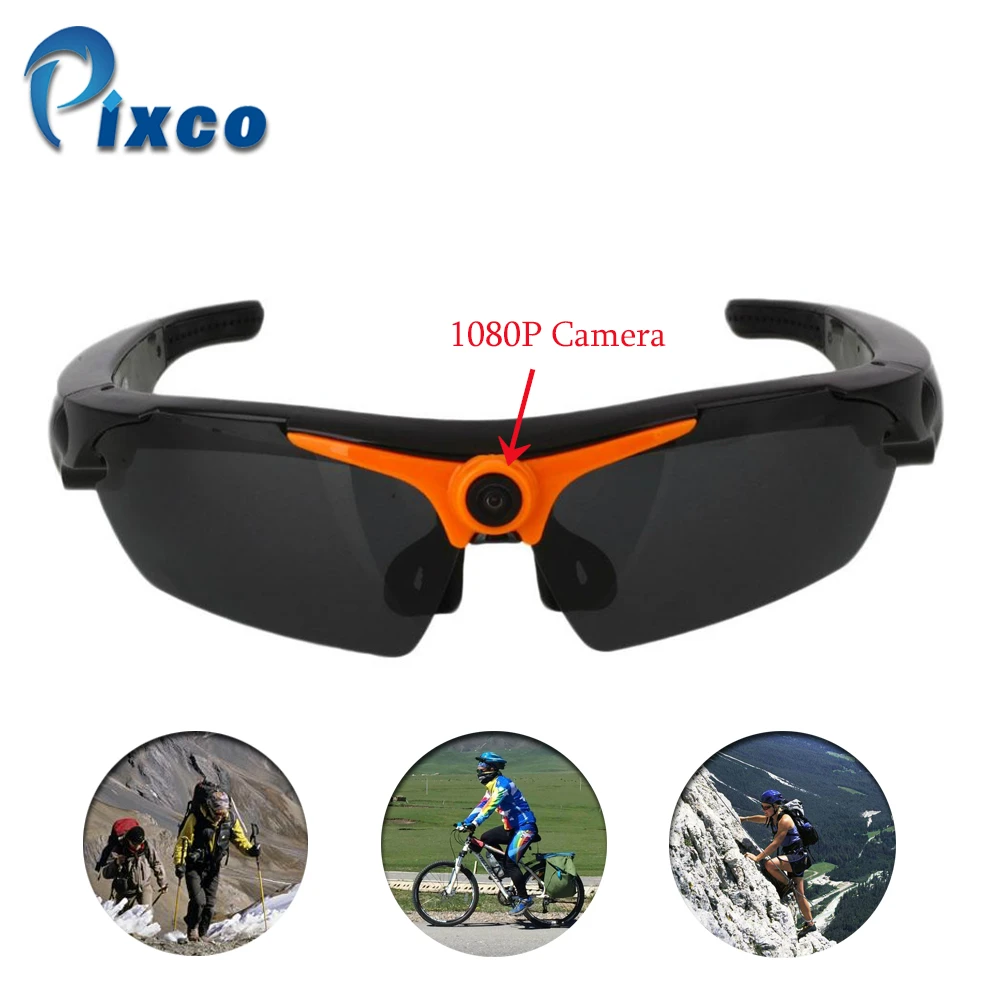 1080P FHD Digital Video Camera Glasses Audio Recording DVR Eyewear Camcorder-USA