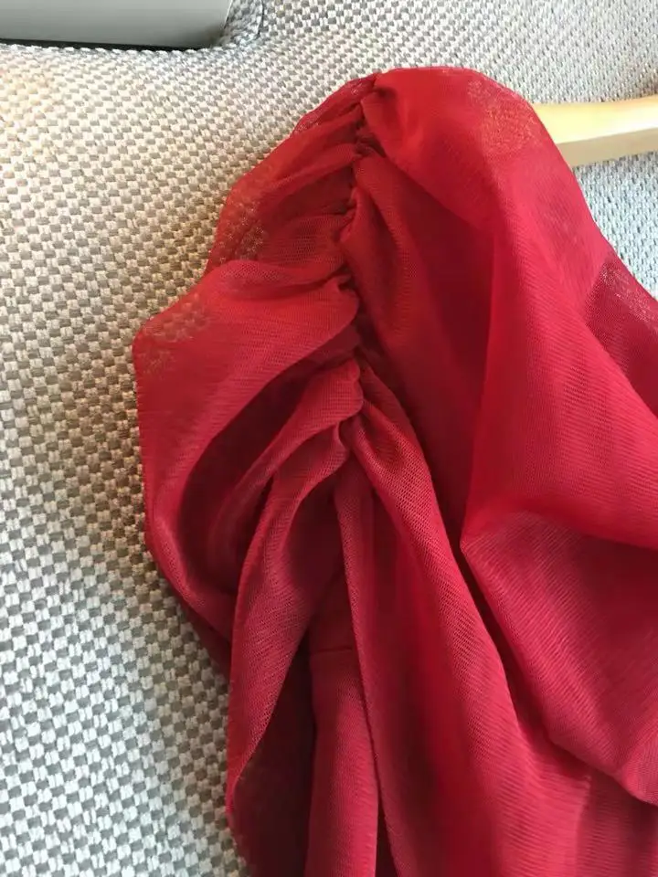 Nouvelle Mode D03473 Printemps Luxe Qualité De Design Marque 2019 Robe Supérieure Partie Femmes Style Européenne qETx6Zw5