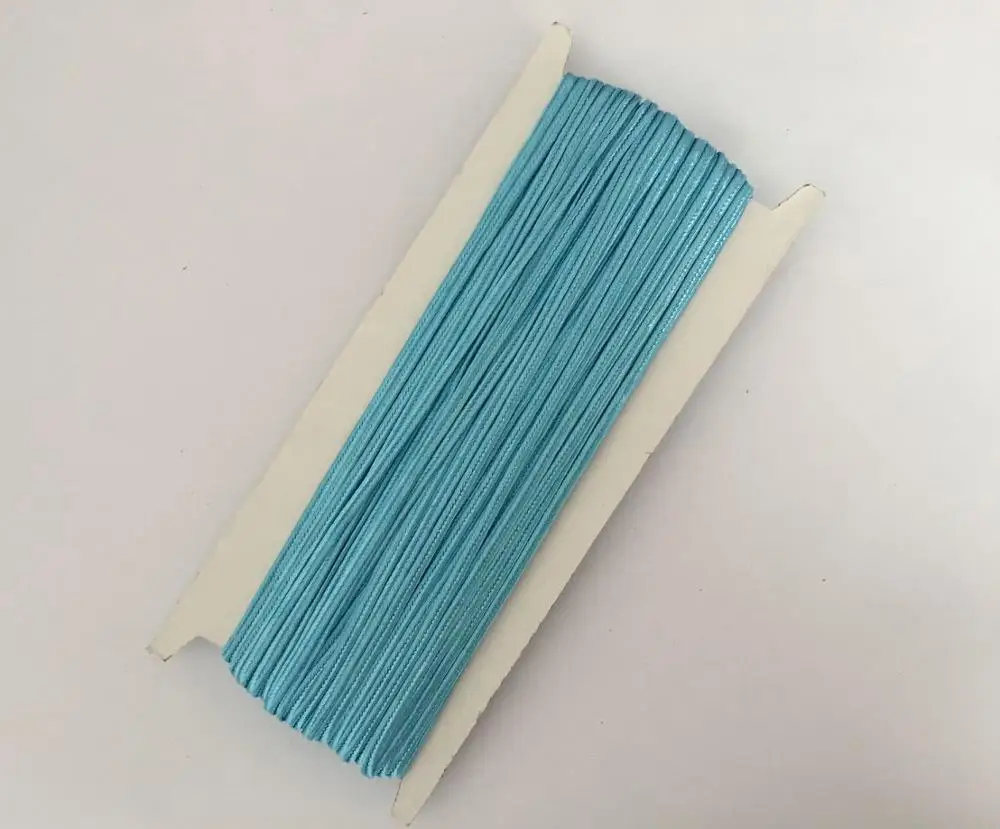 34 ярдов(31 м)/Лот 32 цвета 3 мм китайский шнур для сутаха нить Змеиный живот веревочные шнуры нейлоновая веревка для материал для изготовления ювелирных изделий - Цвет: light blue