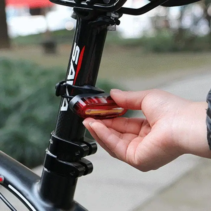 Excellent Highlight Rainproof Bicycle Rear Light Waterproof USB Charging Bike Flashlight 650mAh 9 Excellent Highlight Rainproof Bicycle Rear Light Waterproof USB Charging Bike Flashlight 650mAh 9