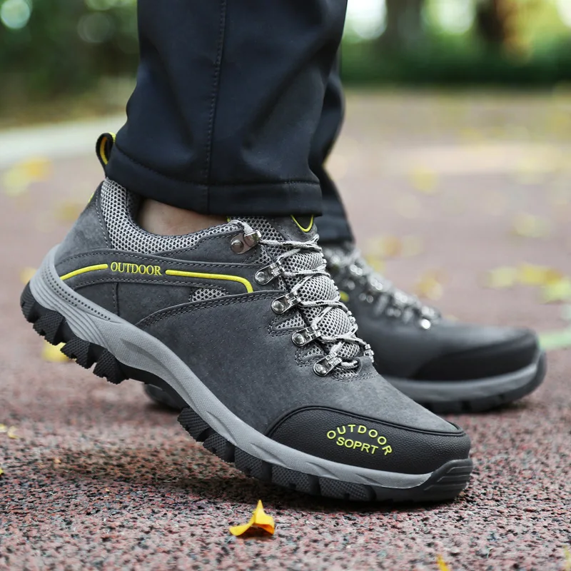 

Spring Autumn Winter Quality Cow Suede Casual Sneakers Men Shoes Male Walking Brand Comfortable Non Slip Footwear Casual Shoes