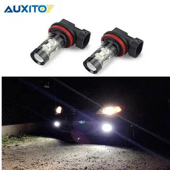 

2pcs H10 LED Bulb 880 881 LED Fog Light Car DRL H10 H8 H11 PSX24W For Jeep Grand Cherokee Dodge Journey Patriot Chrysler