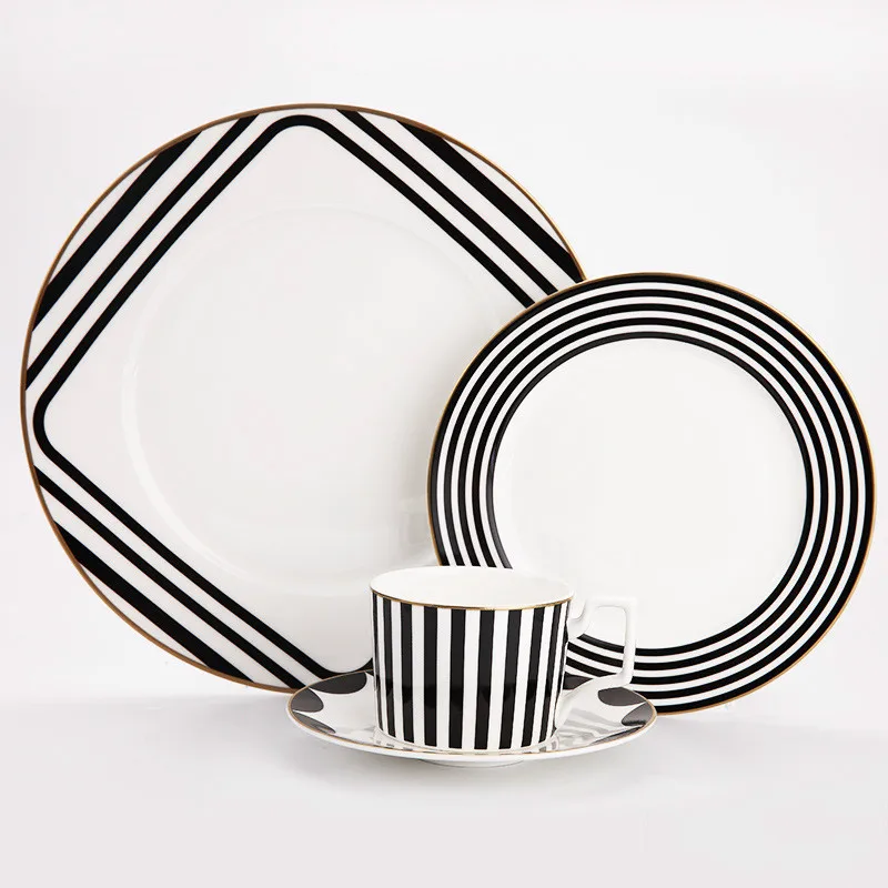 Европейский ресторан S tea k Plate послеобеденный чай закуска тарелка керамическая