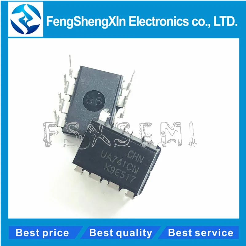 

10pcs/lot New UA741CP DIP-8 UA741 UA741CN LM741CN IC OPERATIONAL AMPLIFIERS