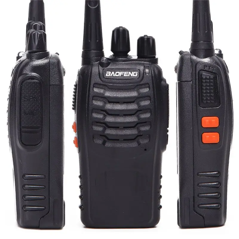 4 шт. Baofeng BF-888S рация UHF двухстороннее радио BF888S портативное радио 888S Comunicador передатчик приемопередатчик+ 4 гарнитуры