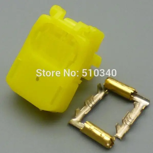 1set .2 yellow plug hole airbag airbag two mating connector terminalin
