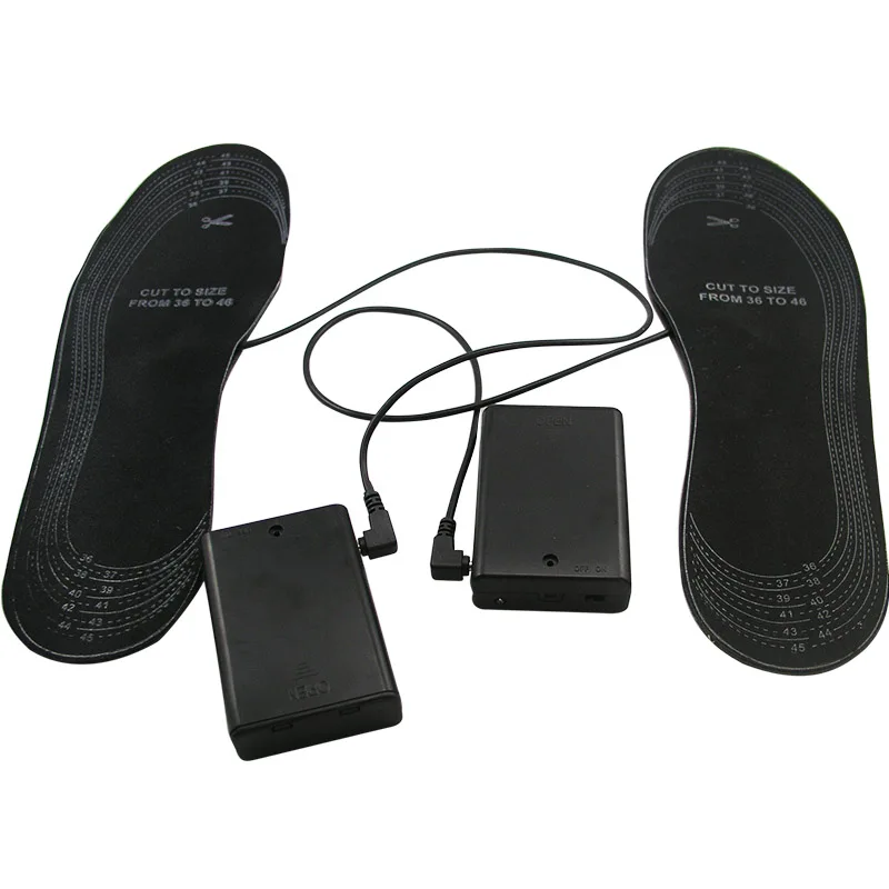 FaEco Friendly Electronic Mules Clogs shoes for size 38 46 EVA Material Warming Black electric heated