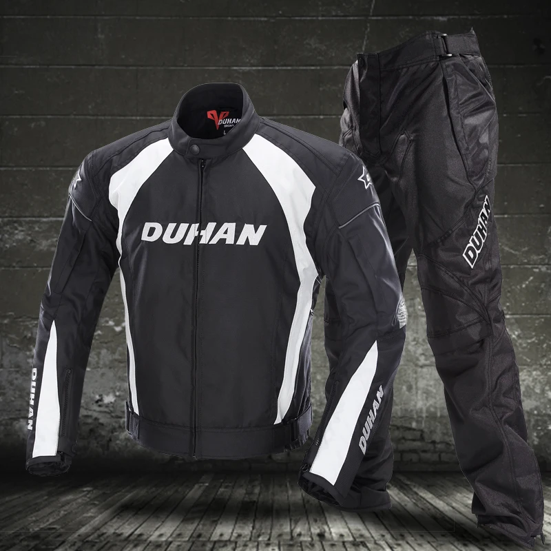 Мотоциклетная куртка костюм для мотокросса куртка и брюки мото куртка защитное снаряжение броня Мужская мотоциклетная одежда