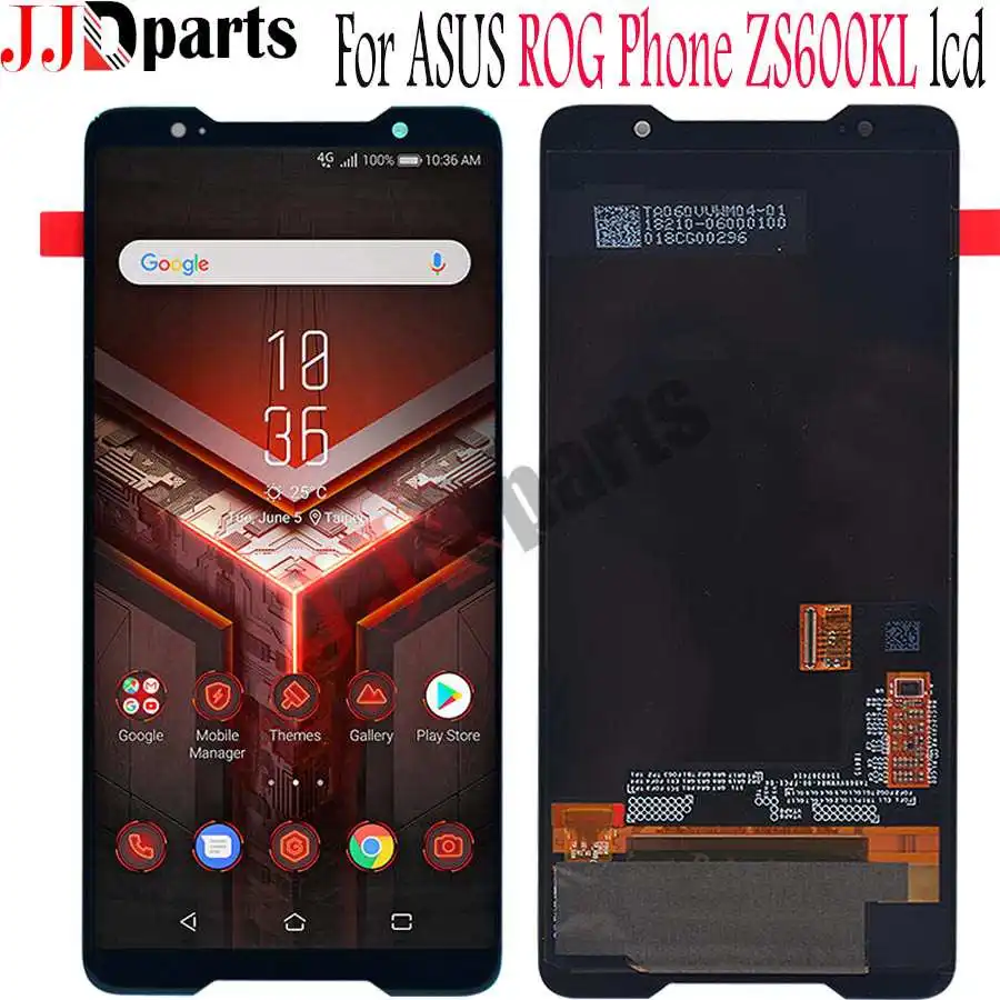 

6.0" AMOLED For ASUS ROG Phone ZS600KL LCD Display Touch Screen Digitizer For ASUS ROG Phone Display For ASUS ZS600KL display