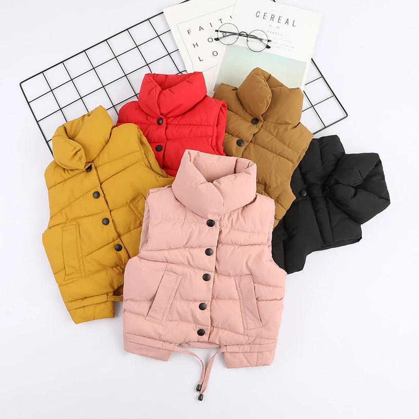 Toddler Girl Vest Winter Wholesale Lots Bulk Clothes Baby Boy Warm