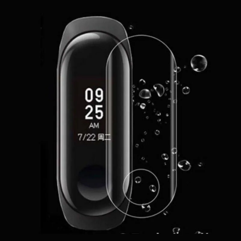 Защитная пленка из ТПУ с защитой от царапин для Xiaomi mi Band 3 Band3 band Smart Wristband экрана |