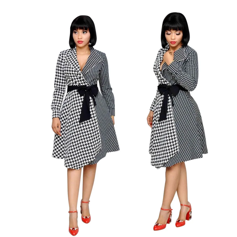 

2019 African women's Dashiki Printed long shirt dress size M L XL XXL