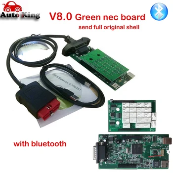 

New VCI 5pcs/lot NE-C relays bluetooth VD TCS PRO Diagnostic scanner Tool 2016.R0 With Bluetooth for CAR TRUCK DHL FREE
