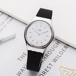 Модные черно-белые кварцевые часы серии Swatch SYXS100