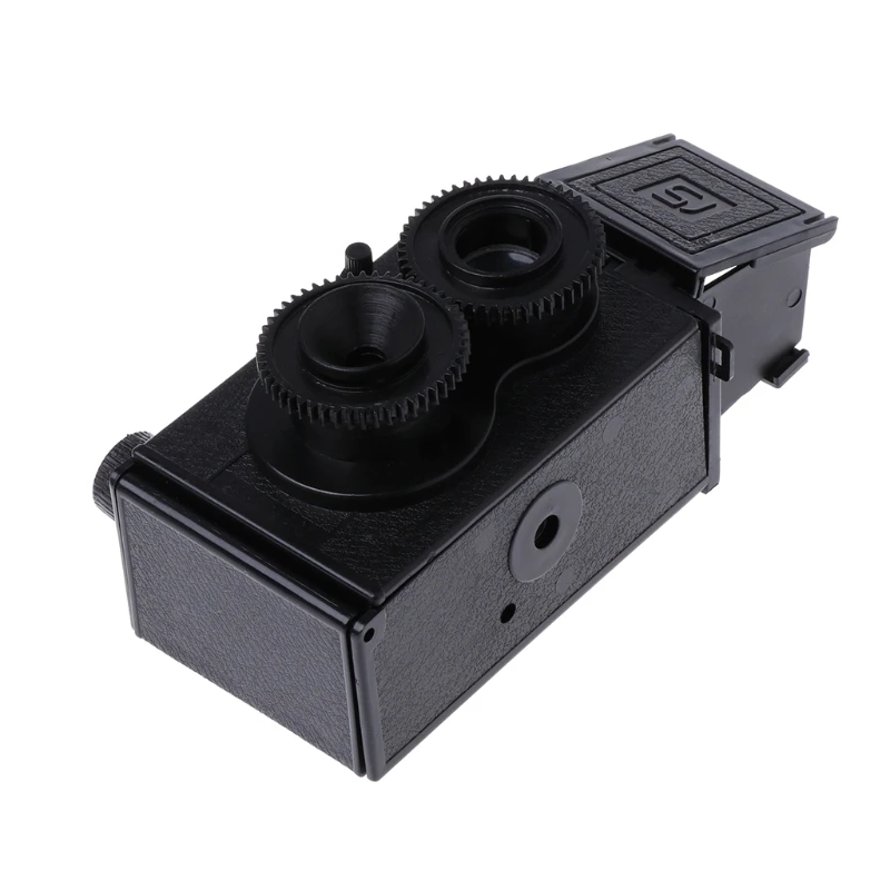 OOTDTY LOMO DIY Dual Lens Reflex Camera Retro Classic TLR 35mm Twins Photo Play Hobby OOTDTY LOMO DIY Dual Lens Reflex Camera Retro Classic TLR 35mm Twins Photo Play Hobby