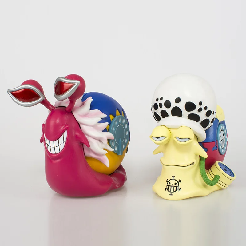 アニメワンピースデンデンmushi通信カタツムリパスワード電話昆虫pvcルフィアクションフィギュアモデルボックス ランチおもちゃ アクション トイ フィギュア Aliexpress