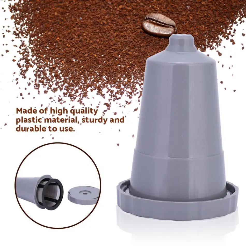 Черный для повторного использования кофе фильтр из нержавеющей стали кофе фильтровальная чашка корзина для домашнего пивоварения 6*6*8,5 см