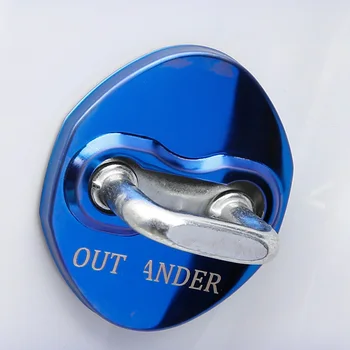 

car styling inner door handle bowl trim decal frame For Mitsubishi Outlander 2013 2014 2015 2016 2017 2018 2019 accessories