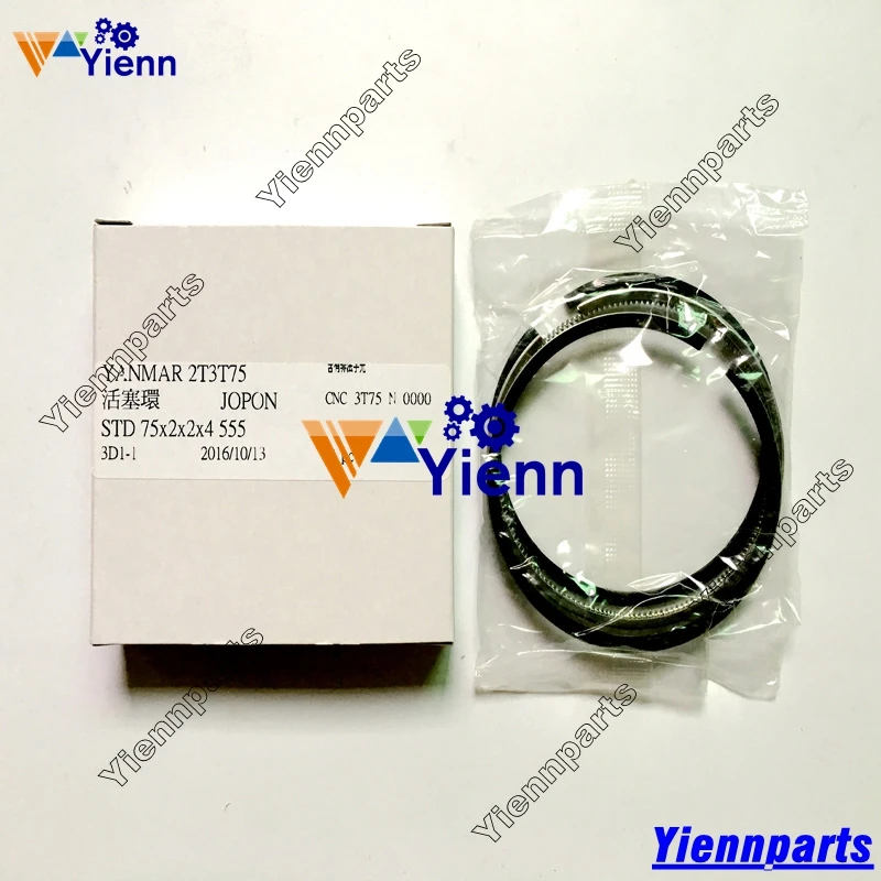 Yanmar 3TN75 3TNV75 Piston Ring 719865-22500