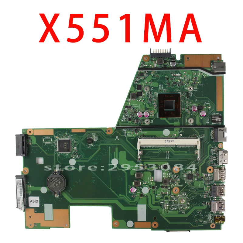 Hot selling F551MA X551MA D550M motherboard for Asus X551MA REV2 0 USB3 0 HD Graphics Mainboard