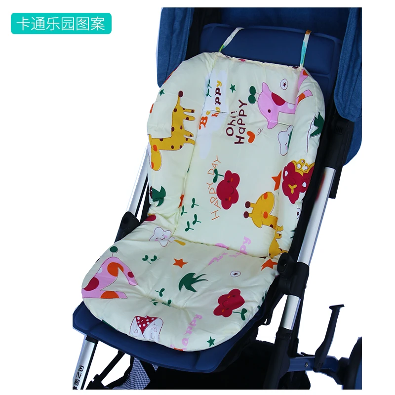 Подушка для детской коляски, мультяшная подушка для детской коляски, подушка для детской коляски и коляски, коврик с подкладкой, подушка для детской коляски - Цвет: ZOO