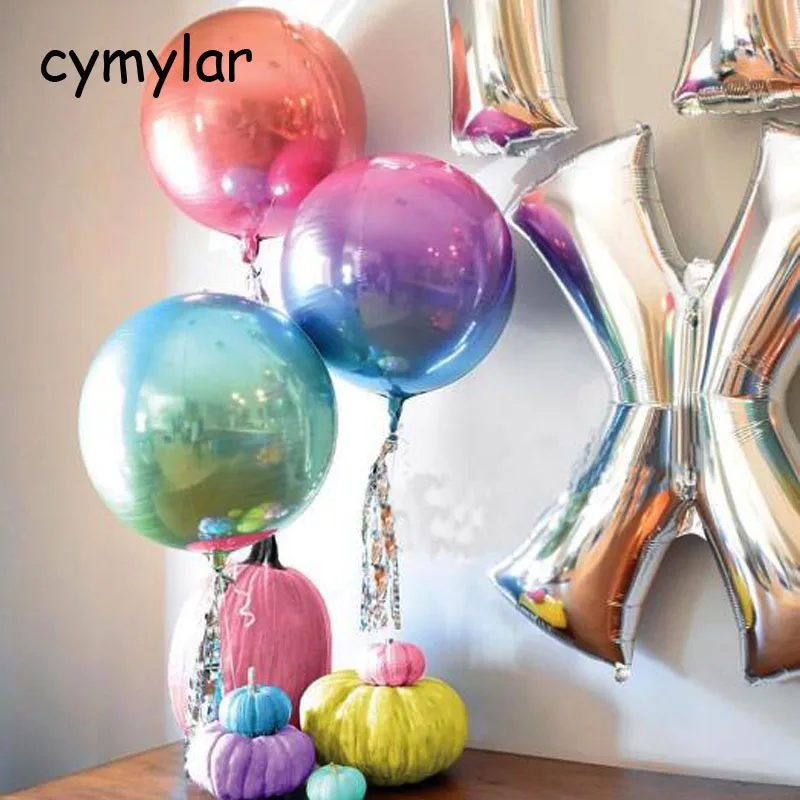 

22inch Gradient Balloon 4D Rainbow Balloons Helium Air Balloon Globos Valentine's Day Wedding Birthday Party Decoration