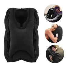 Мягкая воздушная надувная подушка для путешествий подушка для шеи удобные Путешествия самолет подушки в автомобиль для сна постельные принадлежности