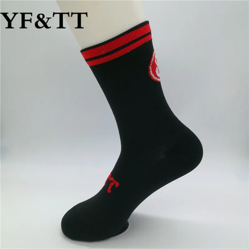 YF& TT, высокое качество, профессиональный бренд, спортивные носки, Coolmax, дышащие, шоссейные, велосипедные носки, для спорта на открытом воздухе, гоночные велосипедные носки