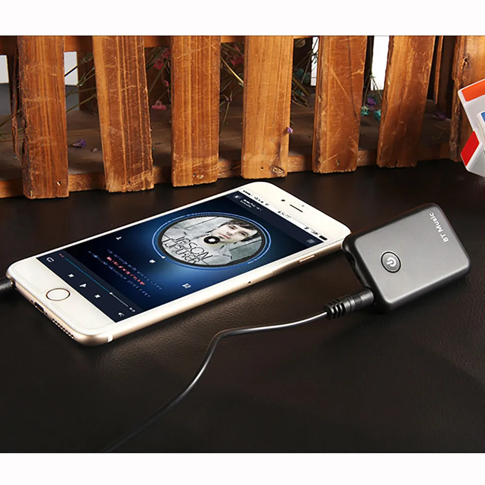 Беспроводной 2в1 Bluetooth Отправитель 3,5 мм стерео Беспроводная Музыка, аудио, Bluetooth v4.2адаптер для ТВ/DVD/Mp3/PC 25