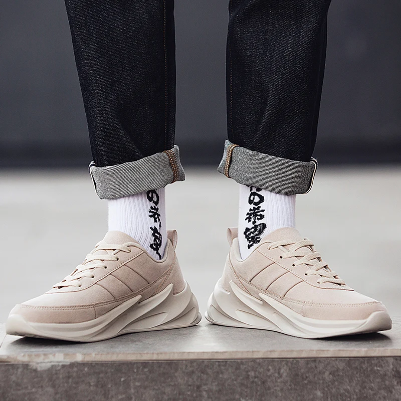 Men's Chunky Sneakers New 2019 Shark shape Design Thick Sole Shoes For Male Adult Handsome Men Casual Shoes ca08Mm Men's Chunky Sneakers New 2019 Shark shape Design Thick Sole Shoes For Male Adult Handsome Men Casual Shoes ca08Mm