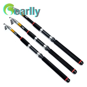 

Telescopic 2.1/ 2.4/2.7/3.0/3.6M Portable Glass Fiber Carp Fishing Rod Ultra Light Spinning Fishing Pole for Outdoor Sports