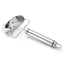 Выпечки прокатки нож для рубки теста, Нержавеющая сталь устройство для раскатки теста резак для печенья Домашнего производства пельменей вареники чайник