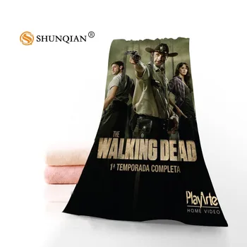 

H-P&157 Custom Big Size 140cmx70cm Cotton Bath Towel The Walking Dead #25 Shower Towel For your family SQ00908-@H0157