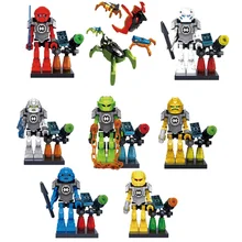 2018 NEW Movie Transformation Robot Turtles Dinosaur Dragon Ninja go Snake Pythor Building Blocks Sets Bricks