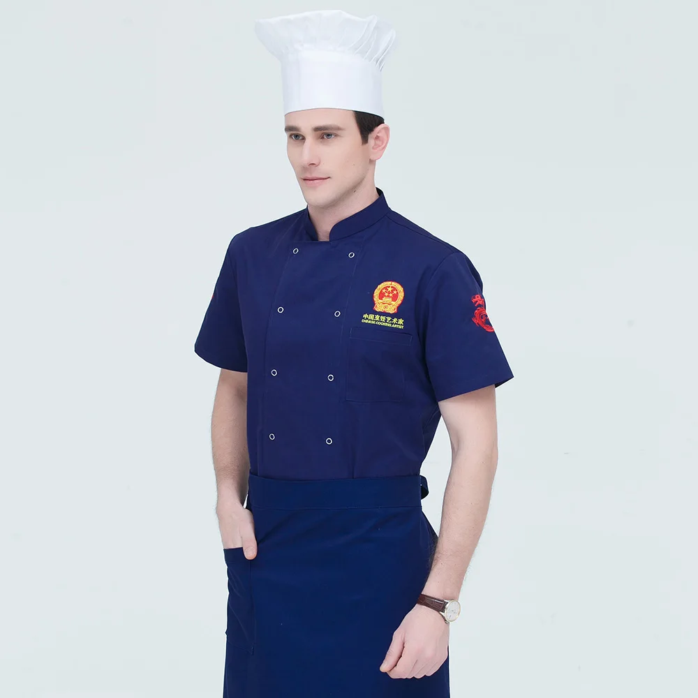 Food Service chef uniforms hotel catering chef Kitchen Jacket cooker work clothes unisex restaurant uniform shirts men chef new