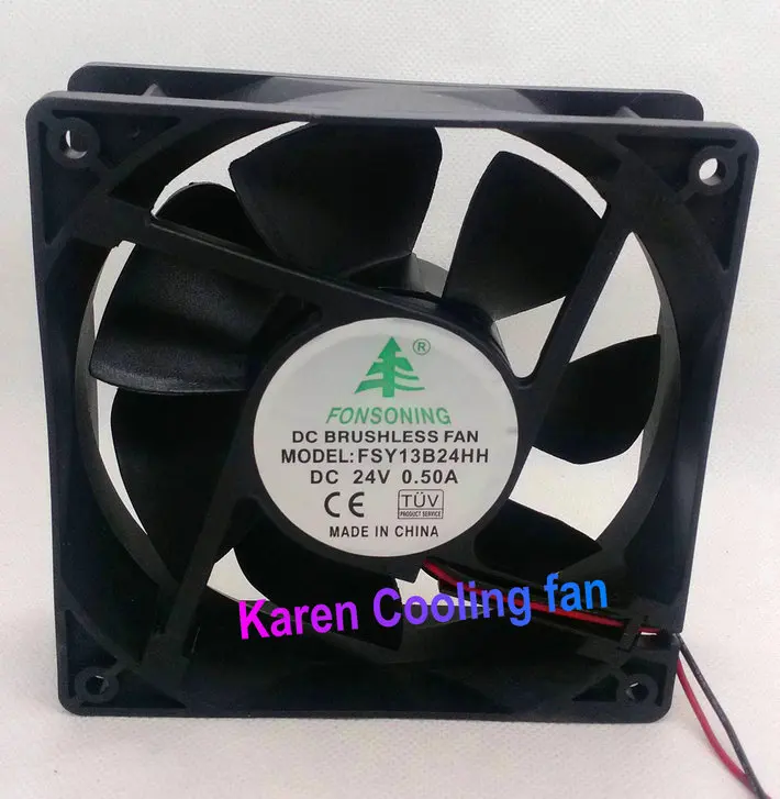 

Новый оригинальный FONSONING FSY13B24HH 120*120*38 24 в а 12 см Шарикоподшипниковый инвертор Охлаждающий вентилятор