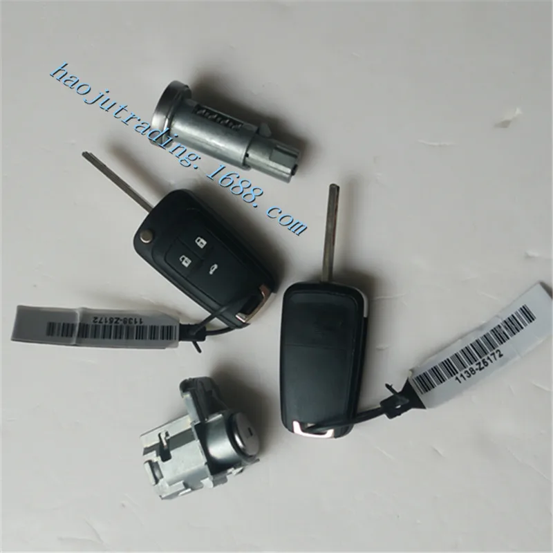 Full lock core original plant quality ignition switch key to control the remote control Suitable Chevrolet cruze 96961138