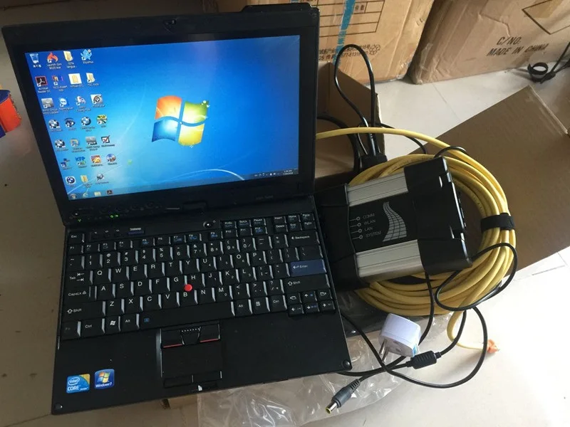  Für bmw icom nächste mit laptop X200T win7 720gb ssd software v2019.12 experten modus diagnose werk