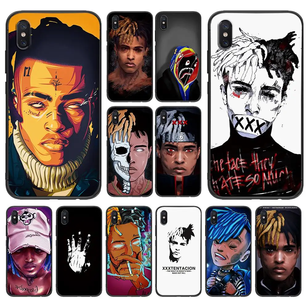 

Rap Singer XXXTentacion For Xiaomi Redmi Note 5 S2 7 Plus 6 3 3S Pro 4A 4X 5A 6A Prime Case For Mi 9 8 RG Lite