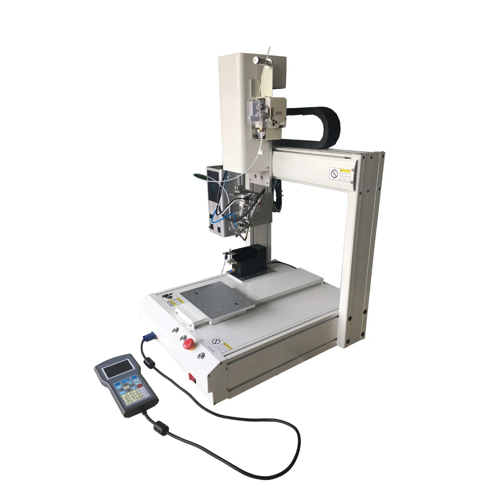 Apollo automatic PCB soldering machine, 4 axis automatic soldering robot