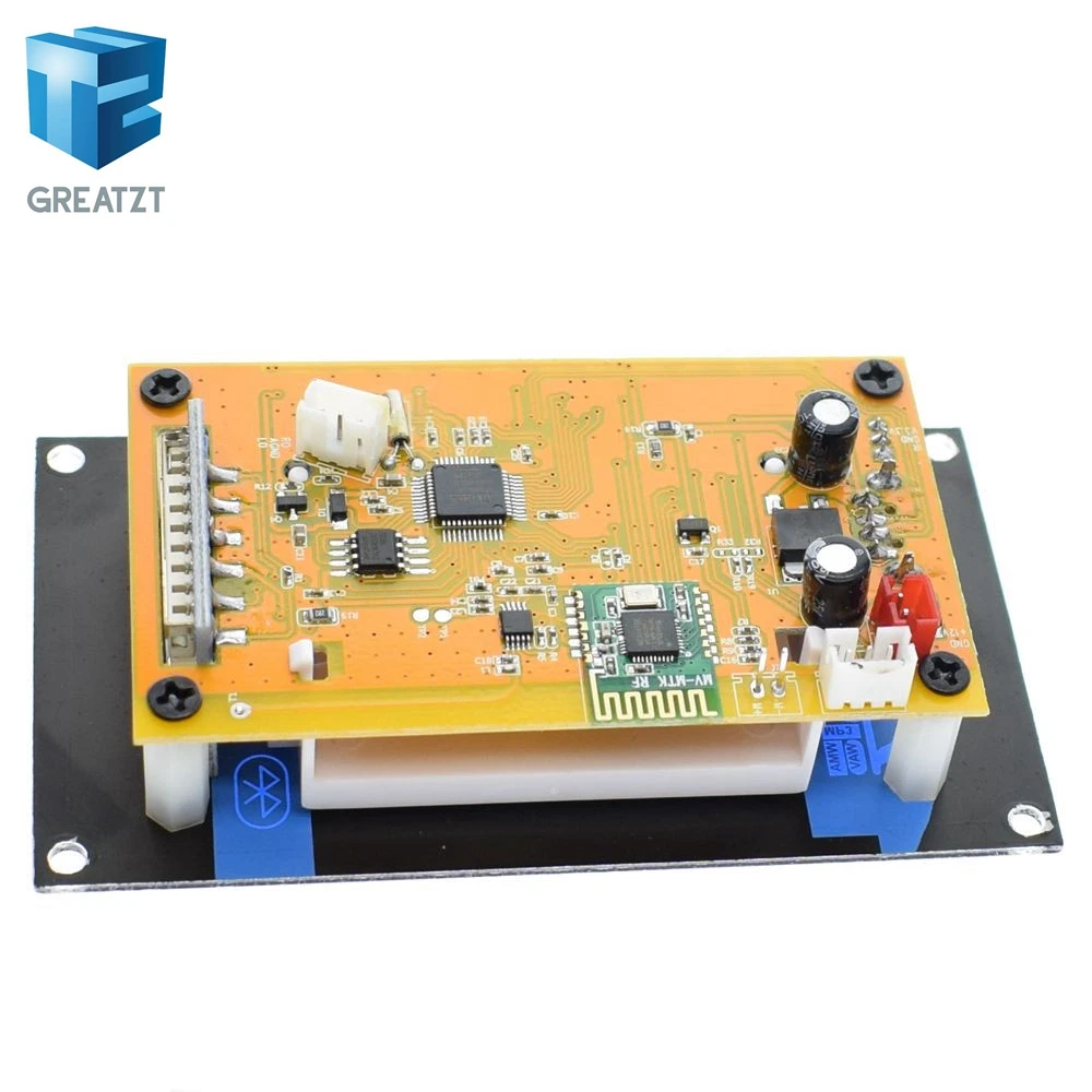 Greatzt 12 В Lyric Show Bluetooth MP3 декодирования доска USB/SD/AUX/FM DIY декодер для автомобиля