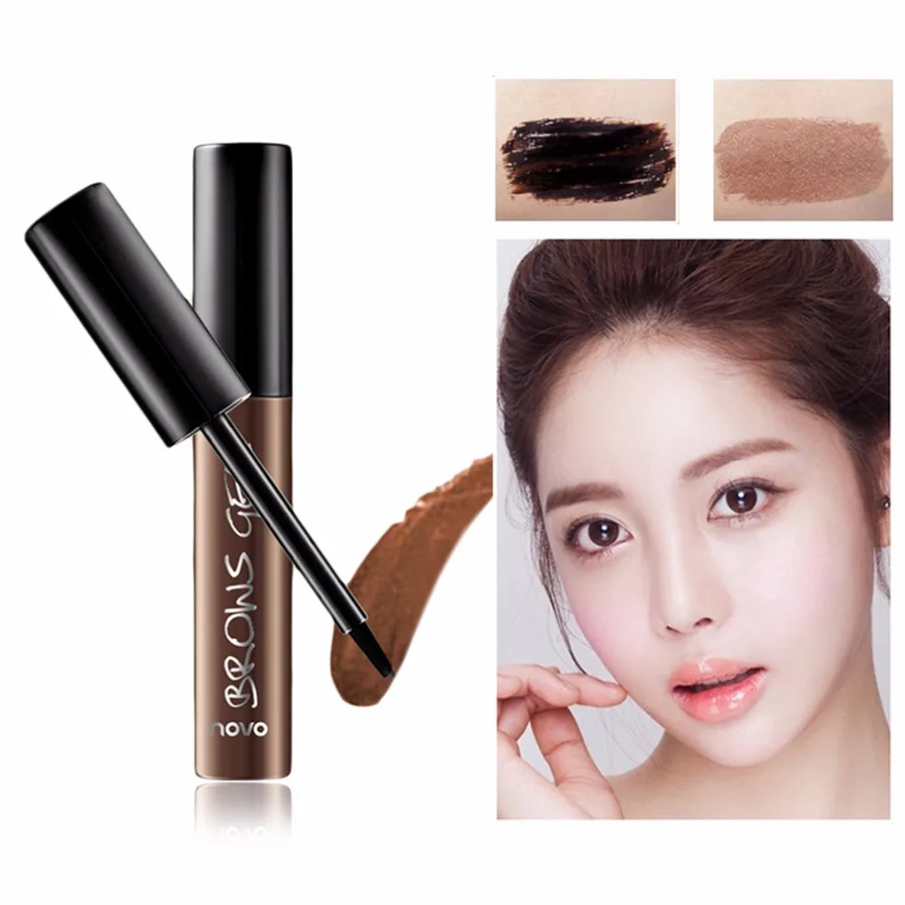 

NOVO Half Permanent Eyebrow Drawing Waterproof Dye Rip Pull Eyebrow Cream Eye Brow Gel Anti-perspiration waterproof
