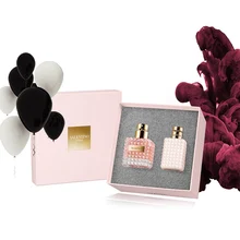 Пользовательские духи Золотой логотип из фольги подарочная упаковка коробка с пенопласт