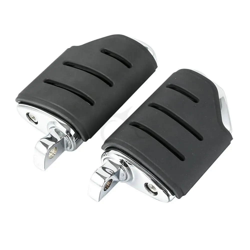 

Motorcycle New 10MM Male Mount Foot pegs Rest For Harley Touring Softail Electra Glide Dyna Sportster XL 1200
