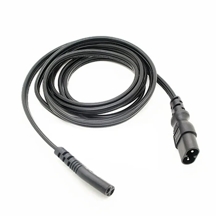 

IEC 60320 C8 Plug to C7 Receptacle Male to Female Extension Power Supply Main Adapter Cable 16ft 5m