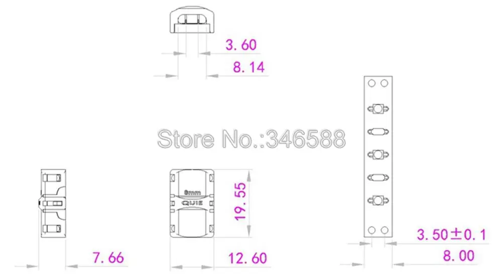 5 шт. 2pin 3pin 4pin 5pin Светодиодные ленты раздеться Solderless Разъем для одного Цвет RGB RGBW CCT светодио дный подключение лента терминал